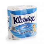 Туалетная бумага, Kleenex (Клинекс) №4 Велти белая