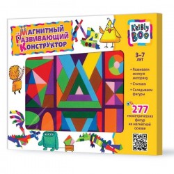 Игрушка, Kribly Boo (Крибли Бу) магнитный конструктор Развивающий 277 деталей