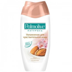 Гель-крем для душа, Palmolive (Палмолив) 250 мл Натурель увлажнение для чувствительной кожи миндальное молочко